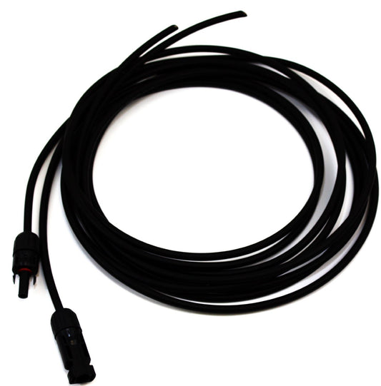 Renogy 10ft. 12 AWG Adaptor kit Solar Cable PV with MC4 Female and Male connectors Connecting Solar Panel to Charge Controller, Perfect Match with Renogy Panels
