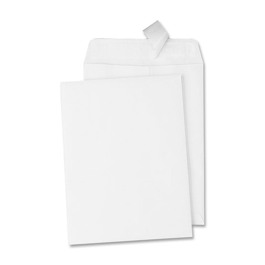 Quality Park Catalog Envelope, 6-Inch X 9-Inch, White, Redi-Strip, 100 Envelopes (44182)