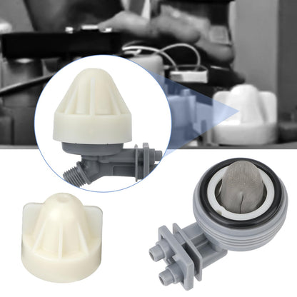 Water Softener Nozzle, Plastic Water Softener Nozzle and Venturi Assembly Water Softener Parts for GE, Kenmore, Rheem, Replacement Parts 7187065, 7165704, WS15X1002