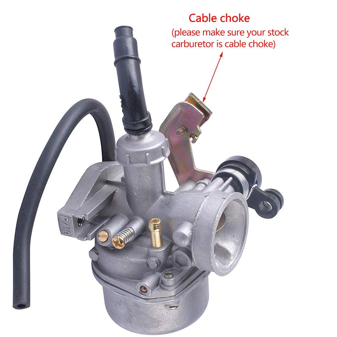 PZ19 Carburetor Compatible with Taotao ATV 125cc 50cc 70cc 90cc 100cc 110cc Dirt Pit Bike Scooter Moped Go karts CRF with 35mm Air Filter