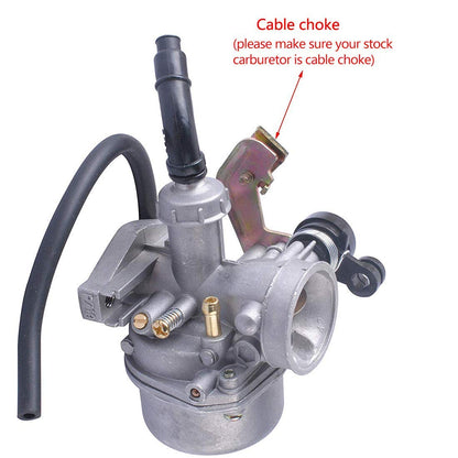 PZ19 Carburetor Compatible with Taotao ATV 125cc 50cc 70cc 90cc 100cc 110cc Dirt Pit Bike Scooter Moped Go karts CRF with 35mm Air Filter