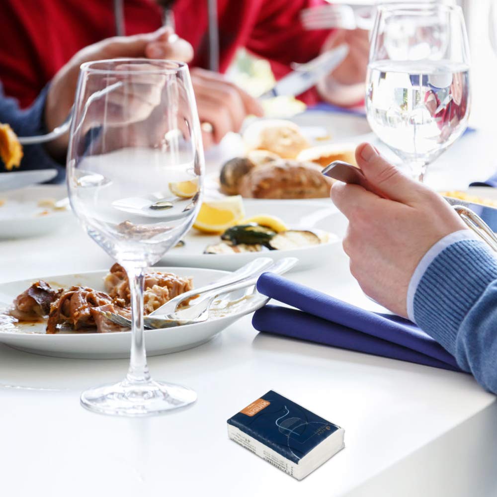 Bblina Soft Pocket Facial Tissue, Travel Size, 100 Packs Small Tissue