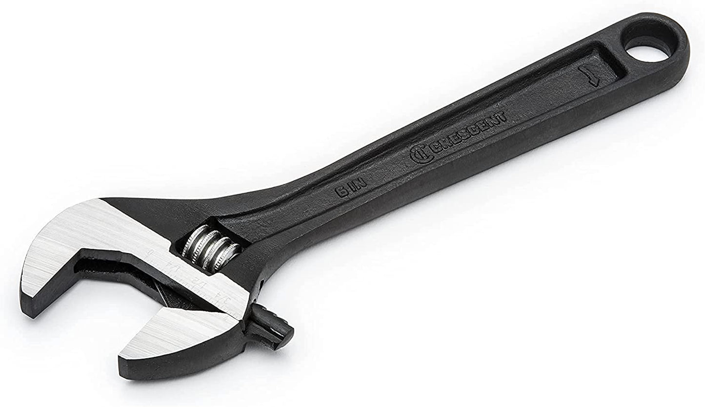 Crescent 6" Adjustable Black Oxide Wrench - Carded - AT26VS