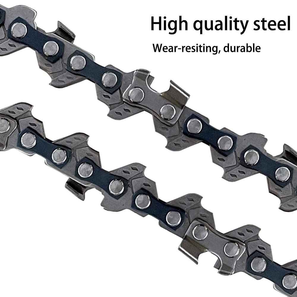 Aporozona 8inch Chainsaw Chain,Replacement DWO1DT608 Fits DEWALTDCPS620 DCPS620M1, Fits Remington