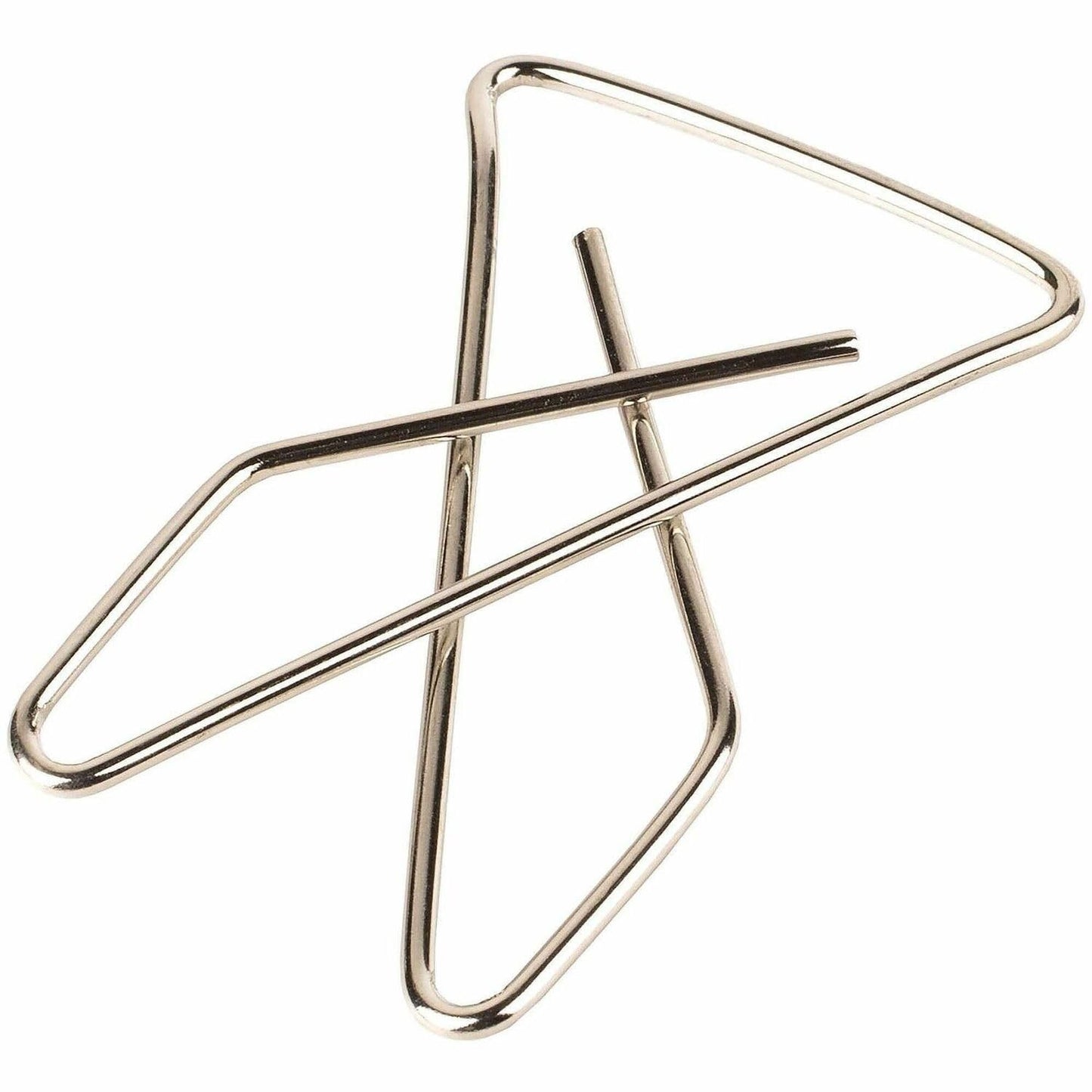 ACCO Ideal Paper Clamp/Butterfly Clamp, Smooth, #2 Size(Small), 50/Box, 3-Pack (150 Clamps Total) (72643)