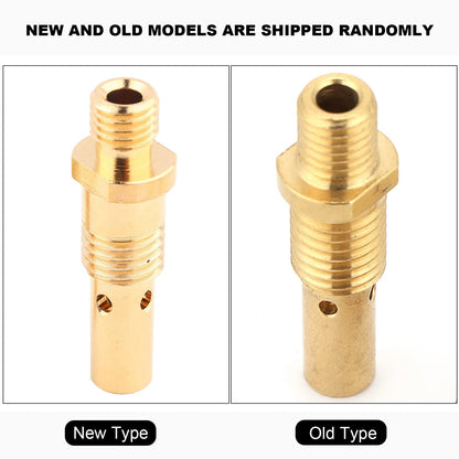 AUNMAS 14 Pcs Welding Tips, 180 kp 3076 Copper Nozzle Diffuser Tip Set tip 11 35 0.035"(0.9mm) Torch Tip Nozzle Diffuser Nozzle Diffuser Tip Welding Tips