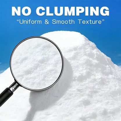 Welacer DTF Powder for Sublimation on Cotton 550g / 1.21lbs, White DTF Pretreat Hot Melt Adhesive Powder for All Transfer Printer Direct Print on Dark or Black Fabric
