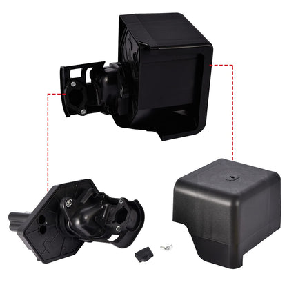 Carkio Air Filter Cleaner Housing Cover Assembly Compatible with Honda GX340 GX 390 GX 340 188F 190F 192F Engine Replace Part 17410-ZE2-020