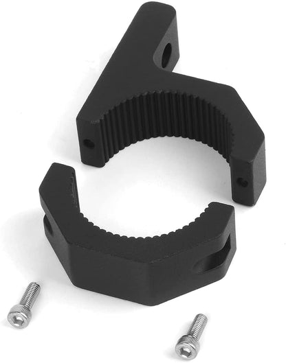 2PCS Tube Clamps for Off-Road ATV UTV Light Bar Clamp Kits (Choice 1"/1.5"/1.75"/2" Inch) Aluminium Mounting Bracket Kit LED Off Road Light Horizontal Bar Clamp Roof Roll Cage Holder