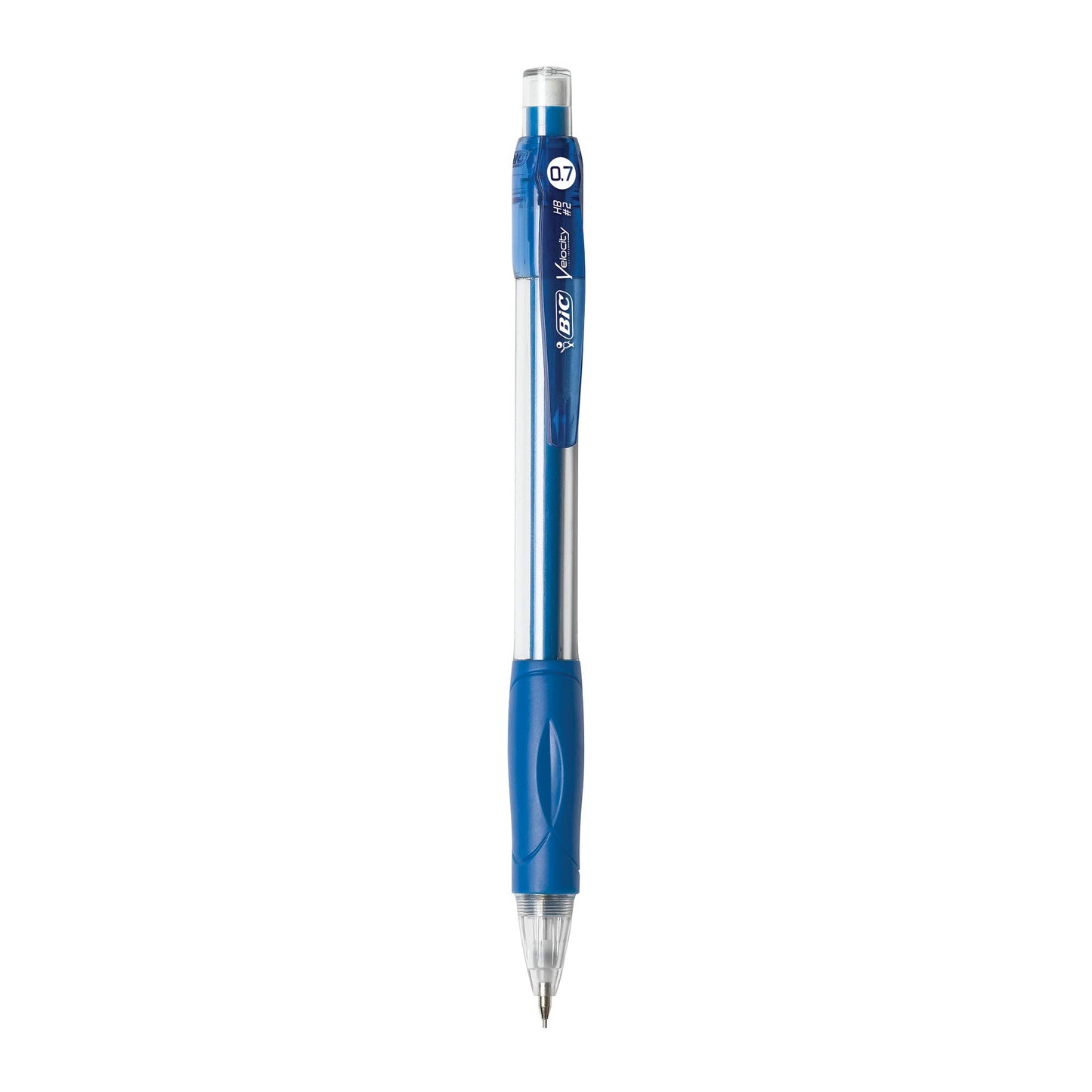 BIC MV711-BLK Velocity Mechanical Pencils, Black, 0.7mm, Dozen Box (Blue, Barrel Only)