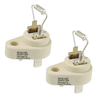 Thermal Cut Off Fuse 152°C, Fusible Link Assembly Replacement Kit for Zodiac R0012200 Raypak 005899F Jandy Pool and Spa Heaters (Pack of 2)