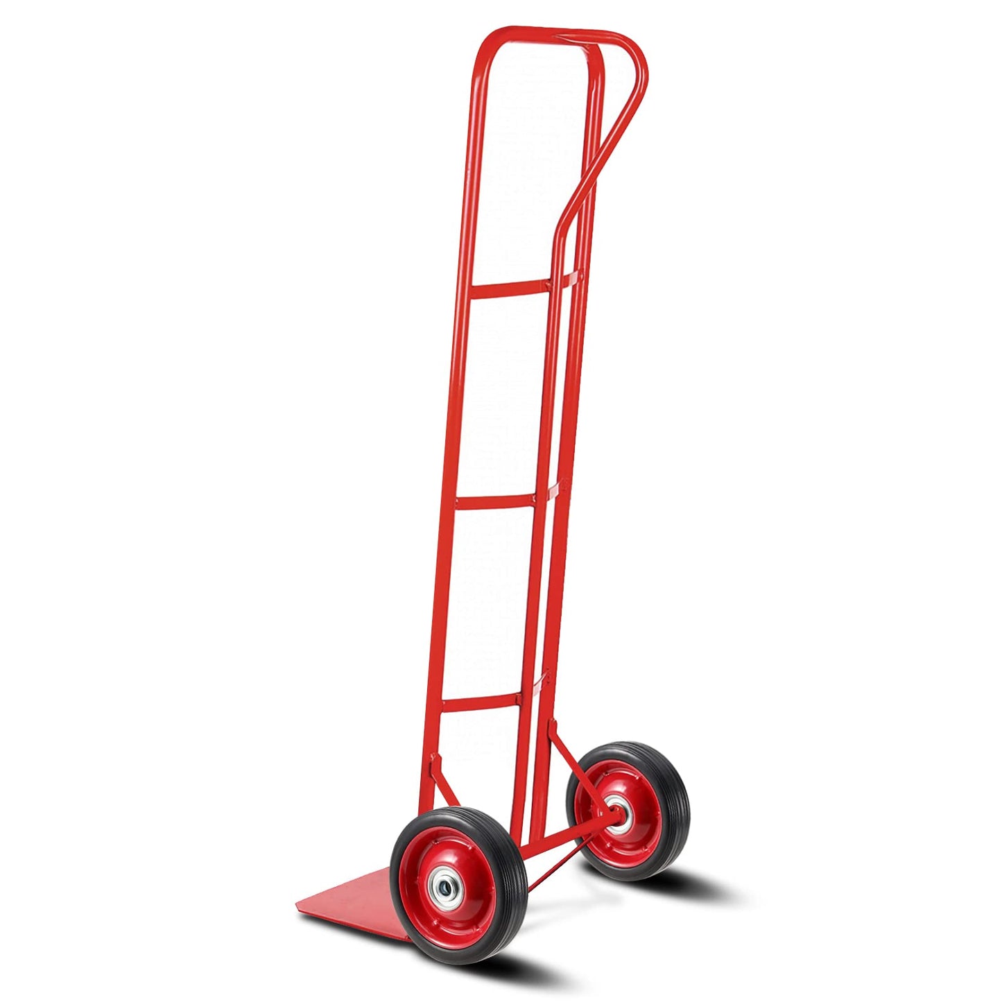 SEUNMUK Solid Rubber Wheel Tire, Hand Truck Replacement Wheels, 4 Pack 5" x 1.5", 1/2 Inch Axle Hole, 88 lbs Capacity for Hand Trucks, Garden Cart, Lawn Cart, Mower