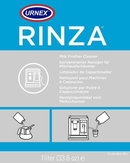 Urnex Rinza Alkaline Formula Milk Frother Cleaner, 33.6 Ounce