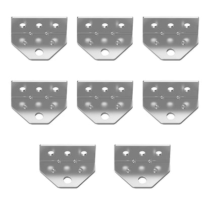 8 Pack Boat Trailer Top Angle Swivel Top Angle Bracket,Bunk Brackets Boat Trailer Parts & Accessories for Boat Pontoon Trailer