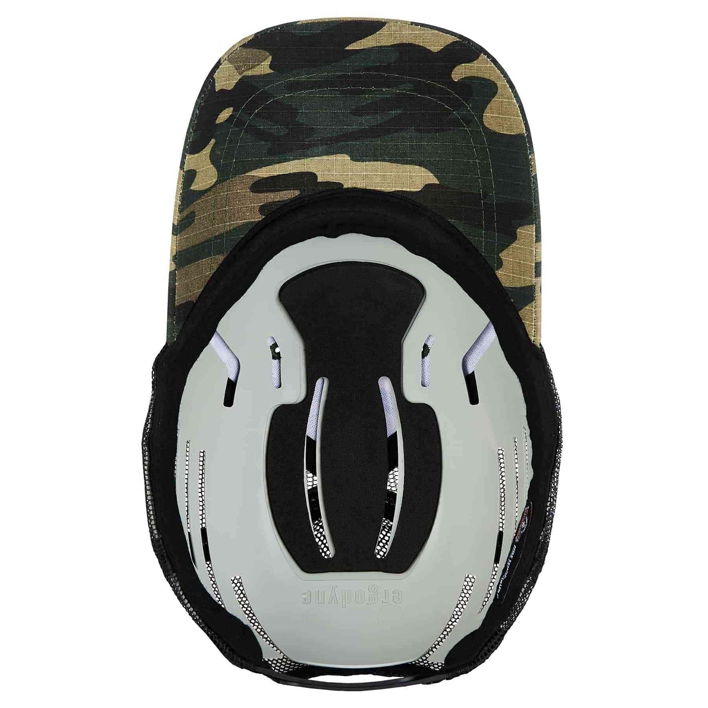 Universal Safety Bump Cap Insert, Lightweight, Fits Into Any Baseball Hat, Skullerz 8945, Gray