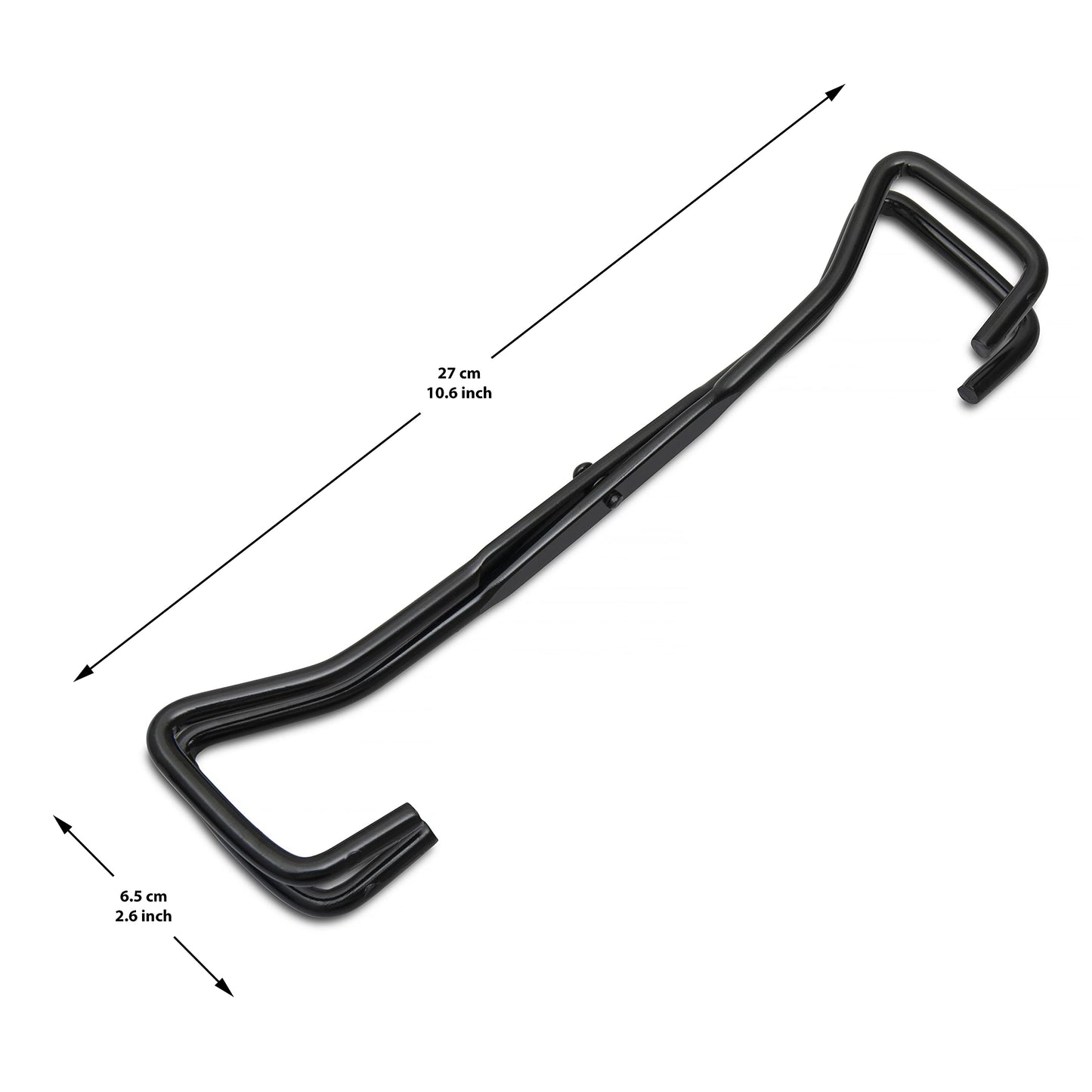 RAAKARRS Dutch Oven Lid Lifter and Stand Set - Black Finish Folding Stand - Perfect for Outdoor Camping and Picnics