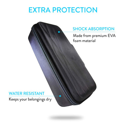 TUDIA Hard EVA Stethoscope Case, Shockproof Travel Storage Carrying Case for 3M Littmann/Omron/ADC/Dixie EMS/Lightweight II S.E/Cardiology IV Diagnostic/MDF Stethoscope and Accessories [CASE ONLY]