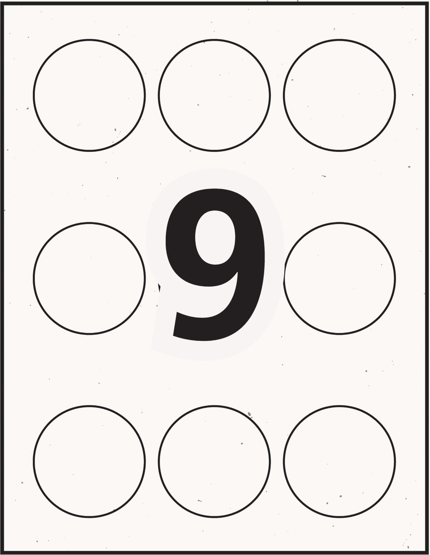 Avery Hemp Round Labels, 2.5" Label, for Inkjet/Laser Printer, 90 Print to Edge Permanent Label, Apply on Organic/Natural Goods, Health/Beauty, Candles, (22842) Made in Canada