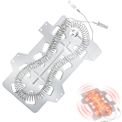 [95% Nickel] DC47-00019A Dryer Heating Element Part Compatible with Sam-sung May-tag Whirlpool Dryers, Replaces 35001247 PS4205218 AP4201899 AP4045884 PS2038533