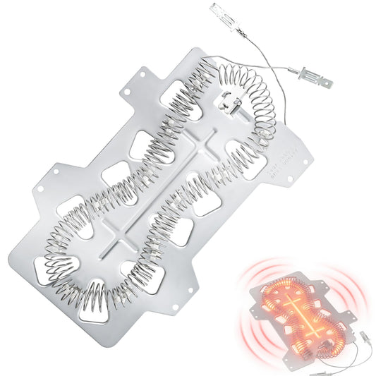 [95% Nickel] DC47-00019A Dryer Heating Element Part Compatible with Sam-sung May-tag Whirlpool Dryers, Replaces 35001247 PS4205218 AP4201899 AP4045884 PS2038533