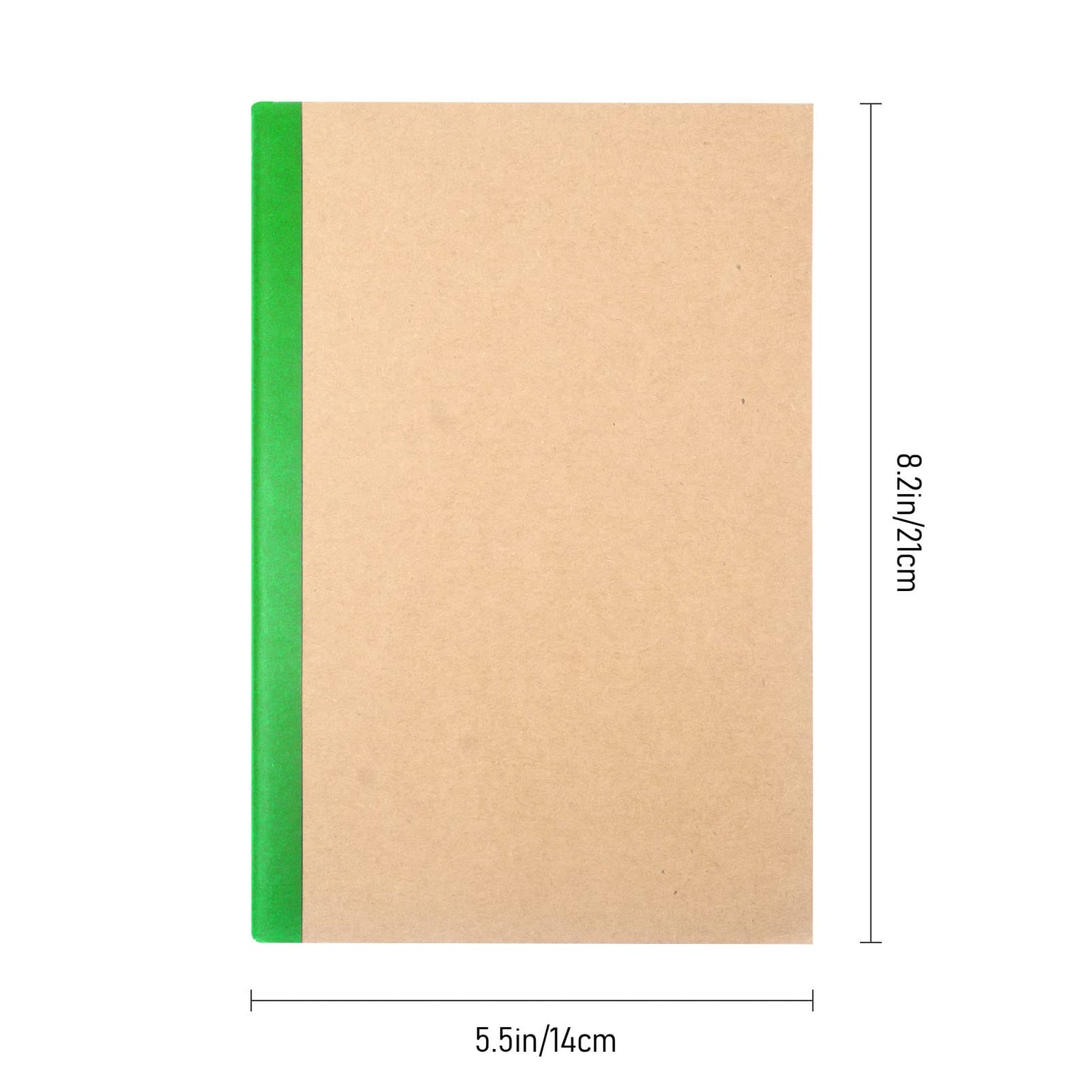 16-Pack Composition Notebook Journals, Lined Blank Travel Rainbow Spine Journal Bulk, 60 Pages Soft Cover Composition Notebooks for Women Girls College Students Office School Supplies, 8.3 X 5.5 in