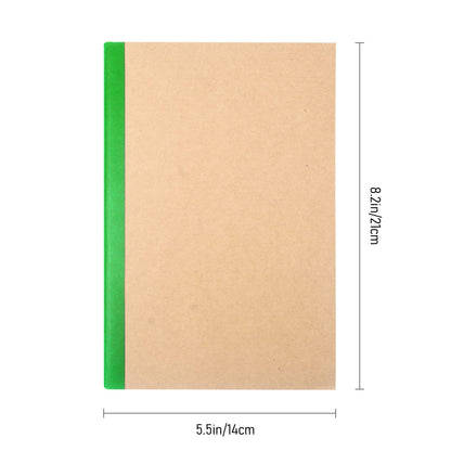 16-Pack Composition Notebook Journals, Lined Blank Travel Rainbow Spine Journal Bulk, 60 Pages Soft Cover Composition Notebooks for Women Girls College Students Office School Supplies, 8.3 X 5.5 in