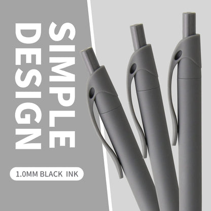 Deegtran Pens Bulk, 50 Pack No Bleed Black Click Pens, Wholesale Retractable Ballpoint Pens, Pens Medium Point, Smooth Ink Pens, 1.0MM Black Ink