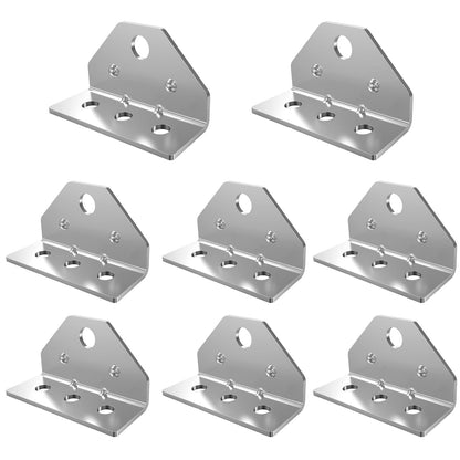 8 Pack Boat Trailer Top Angle Swivel Top Angle Bracket,Bunk Brackets Boat Trailer Parts & Accessories for Boat Pontoon Trailer
