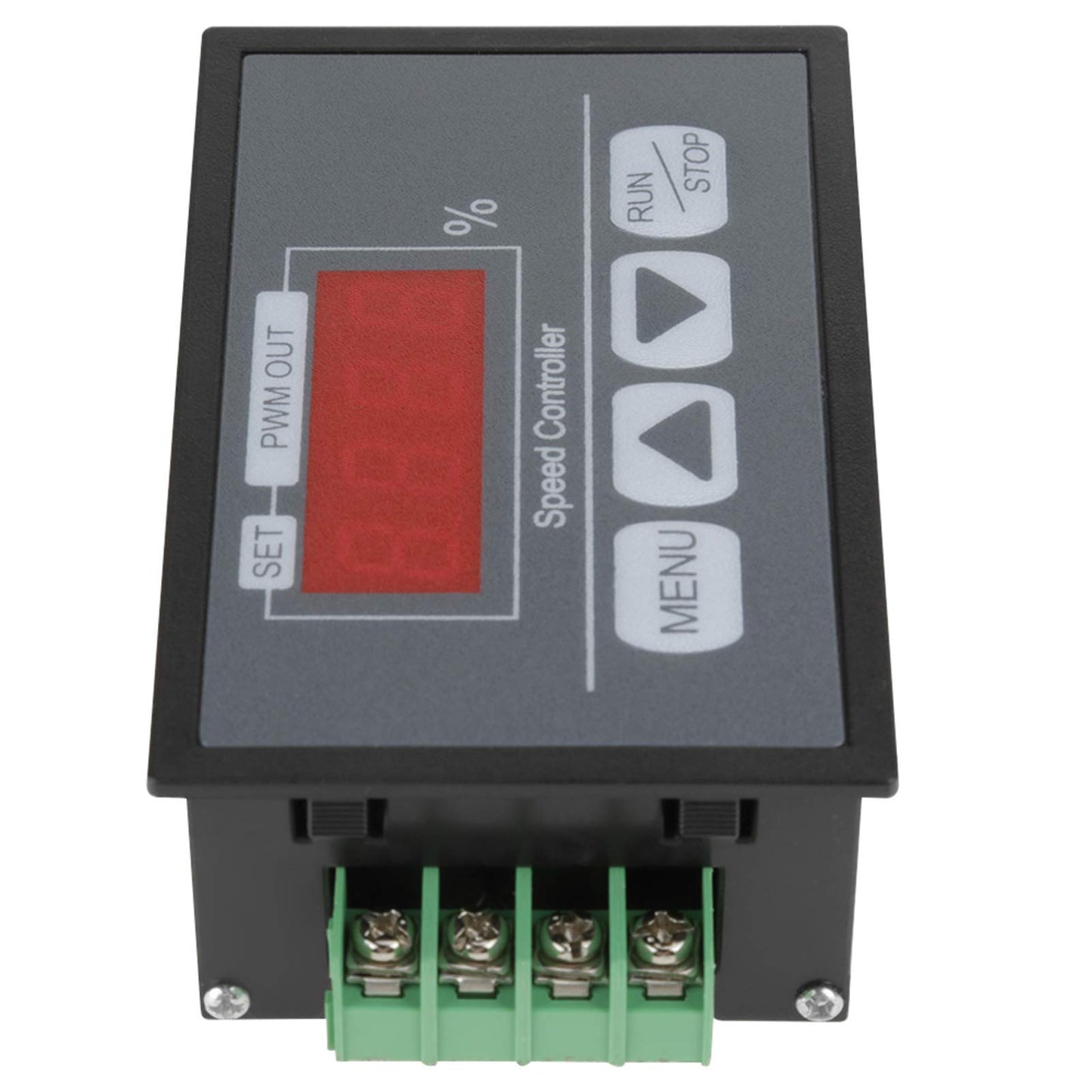 DC6-60V 30A DC PWM Motor Speed Controller Governor with Digital Display, Slow Start and Stop Speed Controller, Percentage Tachometer