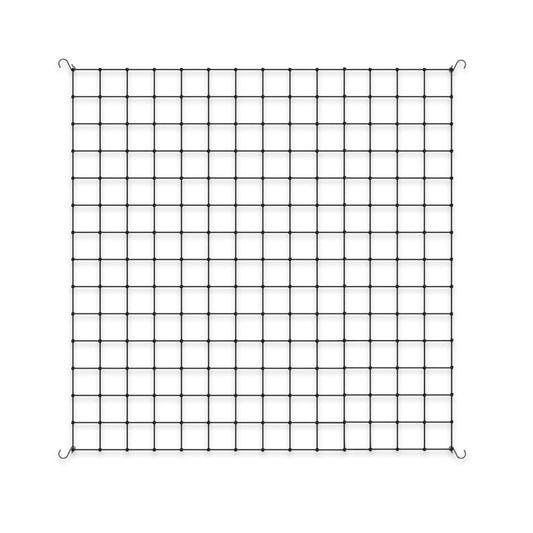 AC Infinity Grow Tent Trellis Netting 5x5', Heavy-Duty Elastic Plant Net with Steel Hooks, Flexible Hydroponics Support for Grow Tents, Gardening, and Horticulture