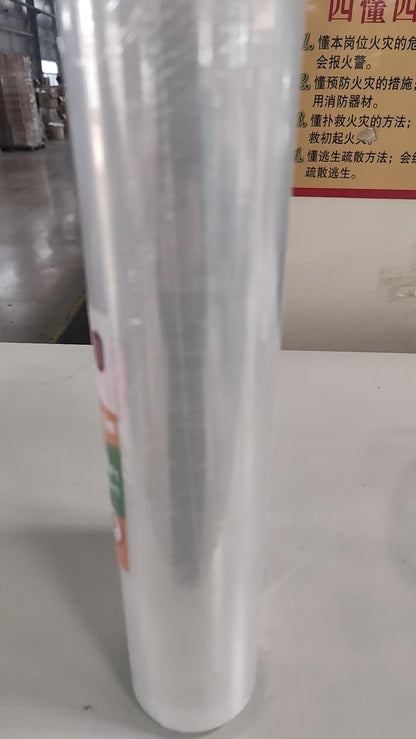 2 Packs Stretch Wrap Stretch Film 15" X 1000 Feet Shrink Wrap Packing Moving Suppliers 60 Gauge Plastic Wrap for Pallet Wrapping Shipping and Surface Protection