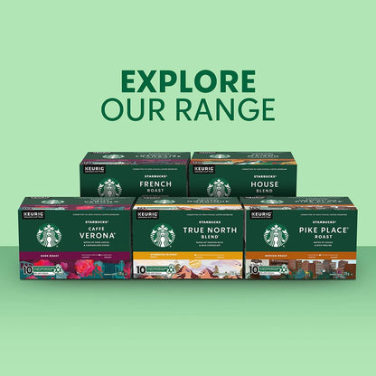 Starbucks Pike Place Medium Roast K-Cups, Single Serve Keurig Compatible Coffee Pods for Keurig Brewers - 24 Capsules