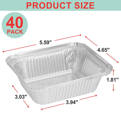 WEBROIL 40 Packs 62007 Grill Grease Tray Liners for Napoleon Grill Accessories Prestige 500 Parts, Disposable Drip Pan Liners for Prestige pro/I/II, Prestige V, Rogue, Mirage, Ultra Chef Series Parts