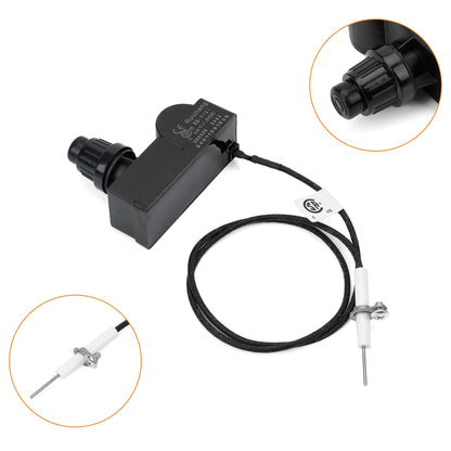 Stanbroil Low Pressure Propane Gas Flame Failure Safety Control Valve Kit with Fire Pit Push Button Ignition Kit