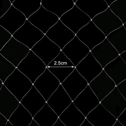 VASLON 33 x 16 Ft Anti Bird Net Reusable Nylon Anti Bird Mesh Netting Garden Bird Netting Protect Plants Fruit Trees Crops from Birds Rodents Deer Poultry