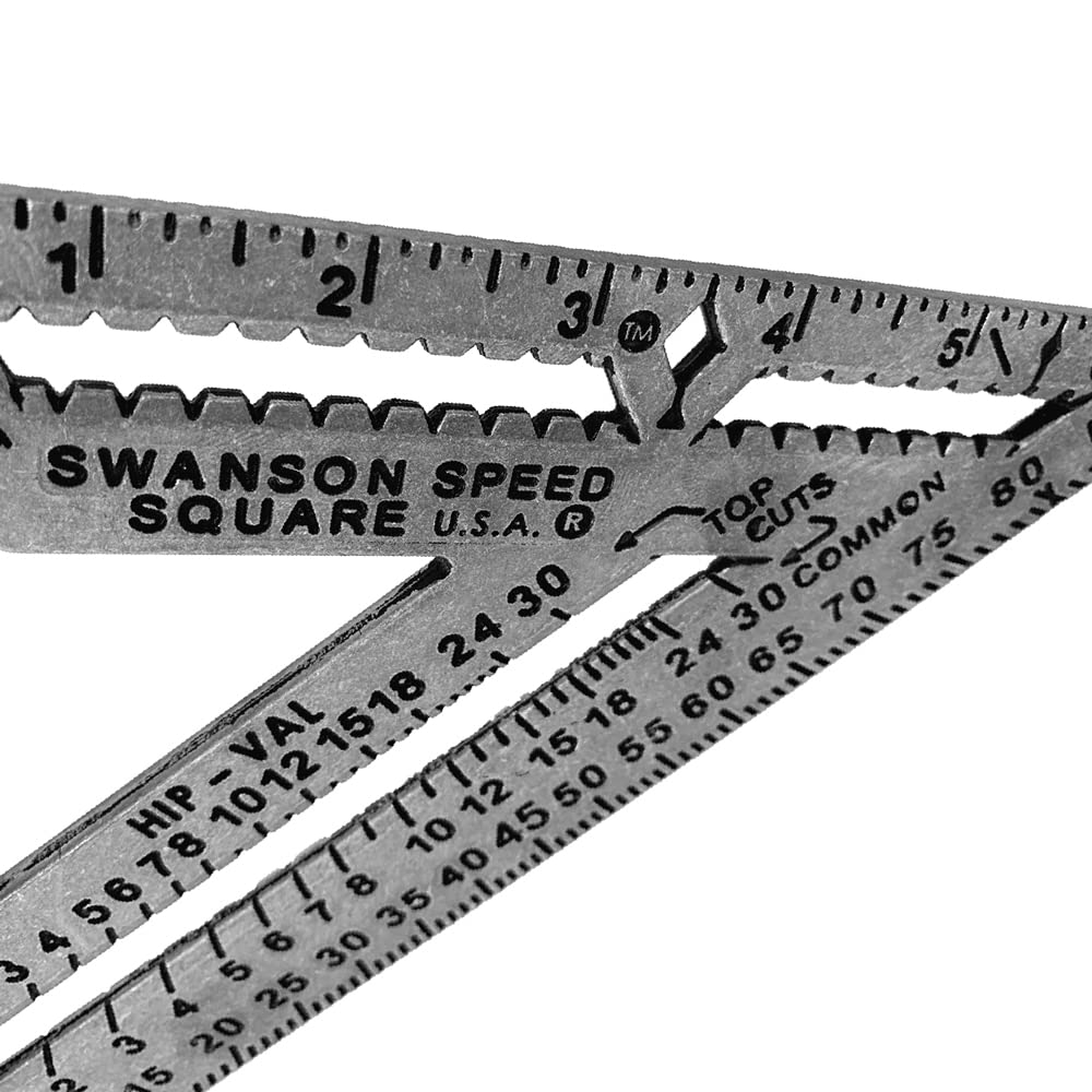 Swanson Tool Co Speed Square Pro 7" with Pro Blue Book, Model S0100-A