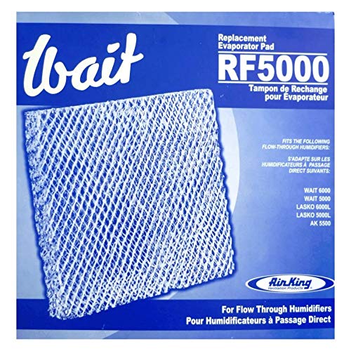 Wait Replacement Evaporator Filter Pad RF5000 Compatible with Air King 5500 AK5500 AK5000 / Wait 5000 6000 Humidifiers