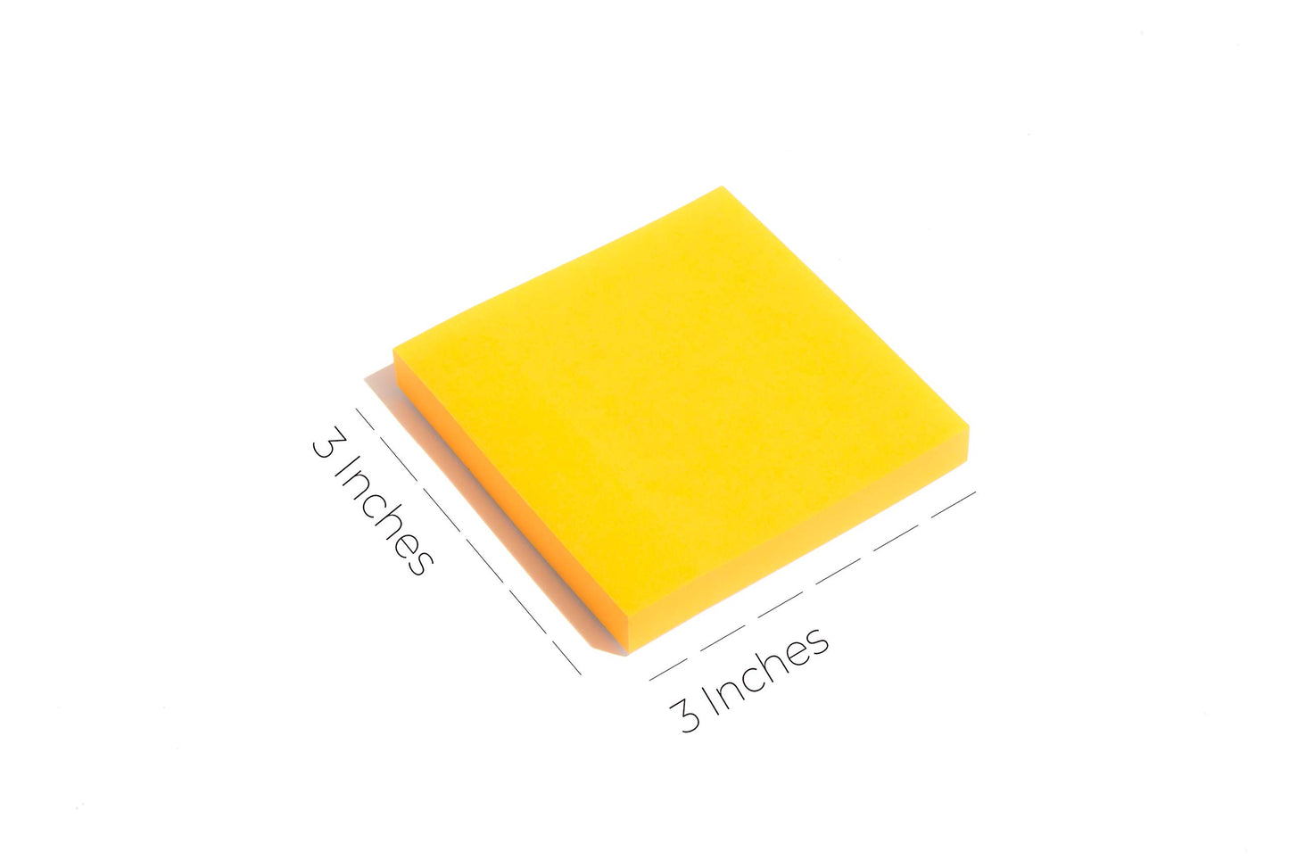 Infiniko Sticky Notes 3x3 Inch, 6 Bright Color Sticky Pads, 100 Sheets Each, Super Sticky Notes with Strong Adhesive Office Supplies for Desk, School & Daily Planning