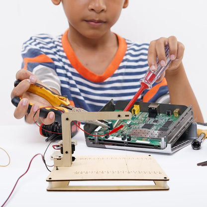 ULTECHNOVO Foam Cutter with Scale Portable Cutting Tool for Precise Foam Cutting and Energy Conversion in Scientific Experiments