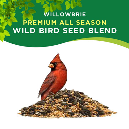 Premium Wild Bird Seed | Willowbrie Bird Seed | Birdseed for Outdoor Feeders | Wild Bird Food | Wild Bird Feed | 5lb Bag