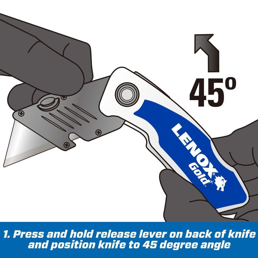 Lenox Tools Locking Tradesman Knife (10771FLK1)