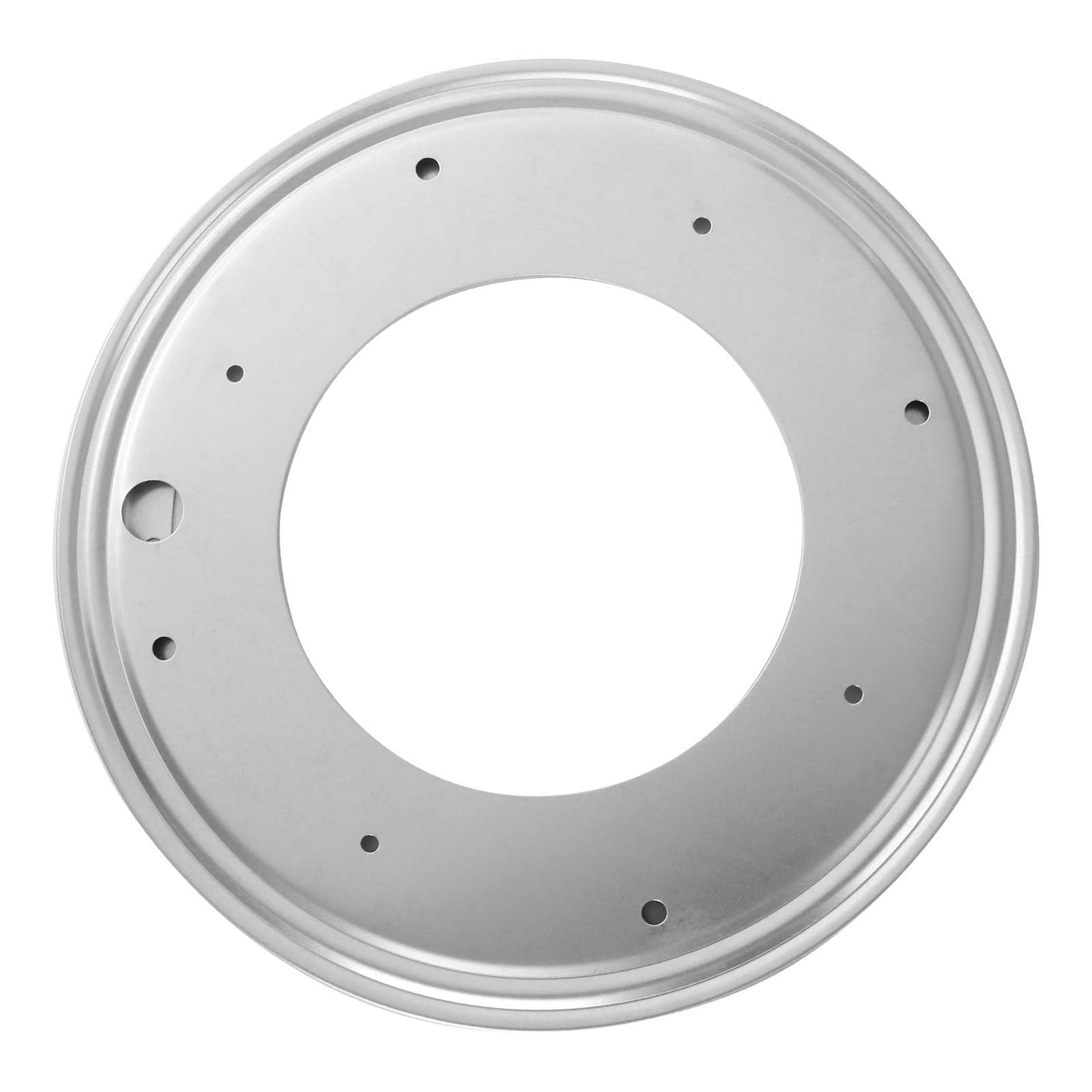 2 Pack Flat Lazy Susan Turntable Bearing 12 inch Round Lazy Susan Hardware 516 Thick Turntable Swivel Base for Rotating Table, Book Case, Serving Tray, DVD Tower, Corner Shelves, 1000lb Capacity