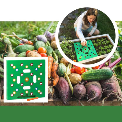 Square Gardening Tools,Novelty Garden Square Template Seed Spreader | Soil Spacer Garden Tools,The Original Seed Planting Template for Square Foot Gardens,Bigger Harvests