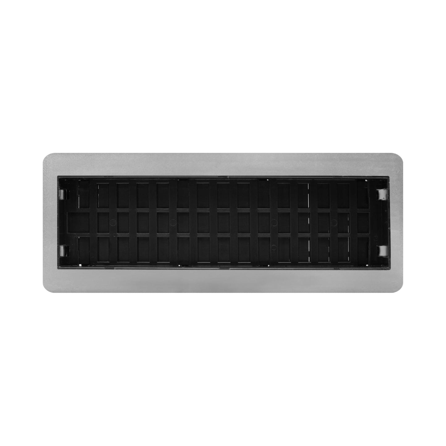 Decor Grates LFGS310-NKL Feng Shui *NEW* Low Profile Floor Register, 3x10 Inches, Brushed Nickel