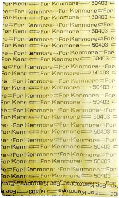 20 Pack Replacement Disposable Canister Vacuum Cleaner Bags for Kenmore 50403