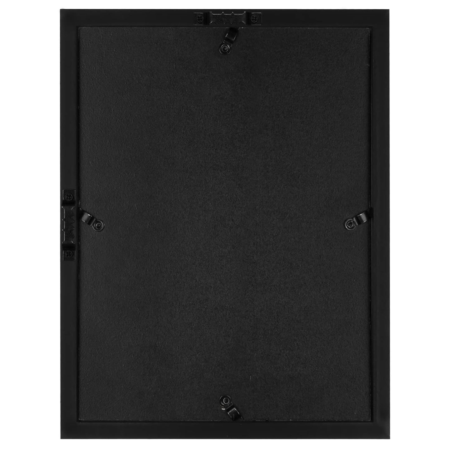 Americanflat 8.5x11 Shadow Box Frame with Shatter-Resistant Glass - Silhouette Collection - Large Shadow Box Display Case for Tabletop and Wall Display - Black with Soft Felt Back