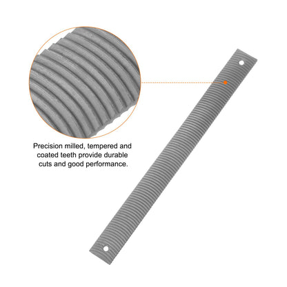 HARFINGTON Flexible Body File 14 Inch High Carbon Steel Coarse Teeth Cut Flat Metal Files Polisher Tool For Car Grinding