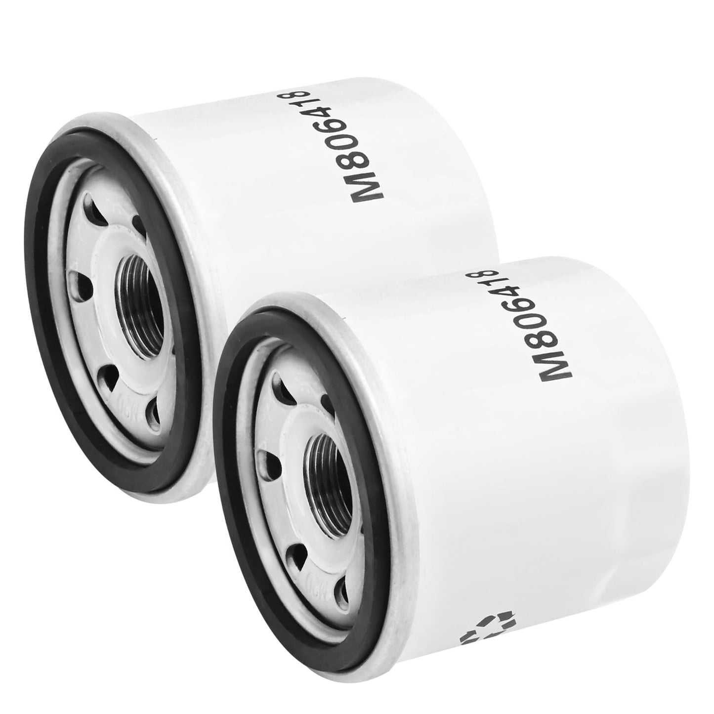 Anxingo 2PCS M806419 Oil Filter Replacement for John Deere 500 570 575 670 675 770 790 870, Replace M806418