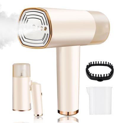 1500W Portable Steamer for Clothes - Foldable Compact Travel Steamer with 168ml Tank, Small Handheld Garment Steamers Iron with Brush for Home, Travel, Dorm Essential, 110V Only, Not for Europe