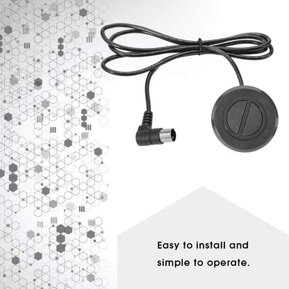 Power Recliner Sofa Switch, Electric Recliner Sofa Controller with 2 Button Round 5 Pins Slide Lift Chair Control Panel Parts S6700h Electric Lift Recliner Wireless Remote Switch 12v for Lazy Boy